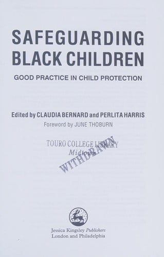 Safeguarding Black Children: Good Practice in Child Protection