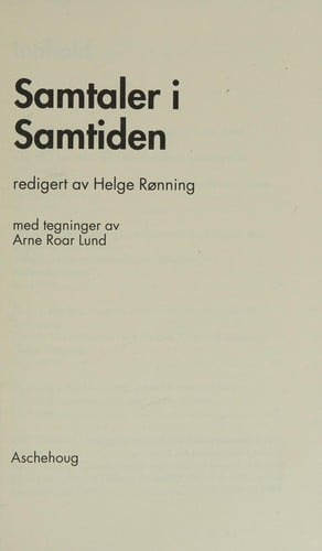 Samtaler i Samtiden