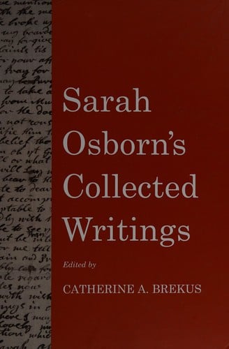 Sarah Osborn's Collected Writings