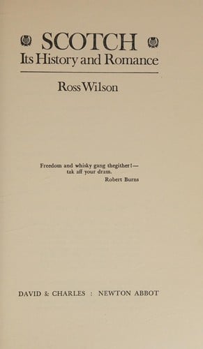 Scotch; its history and romance.