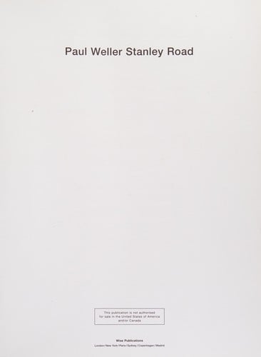 Paul Weller: Stanley Road