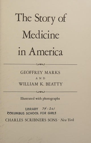 The story of medicine in America