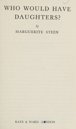 Who would have daughters.