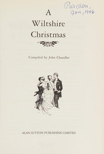 A Wiltshire Christmas (Christmas Anthologies)