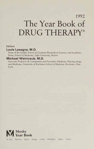 Drug Therapy