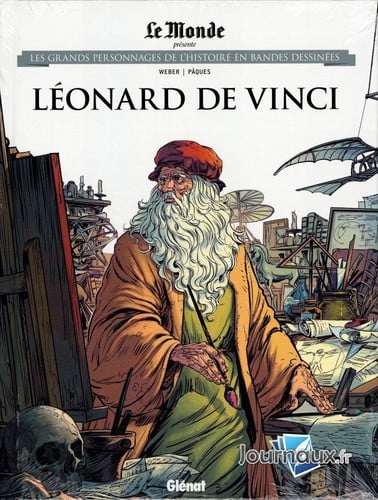 Les Grands Personnages de l’Histoire en bandes dessinées - Léonard De Vinci