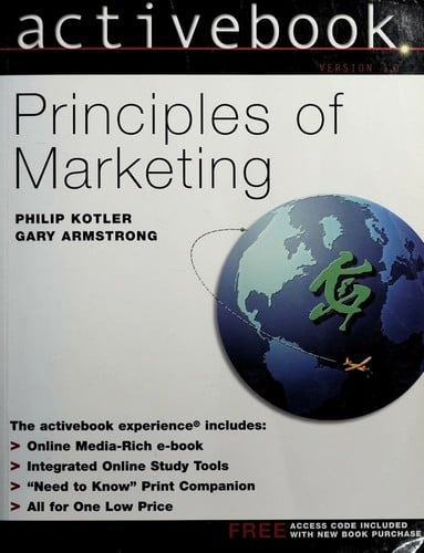 Principles of marketing: activebook version 1.0
