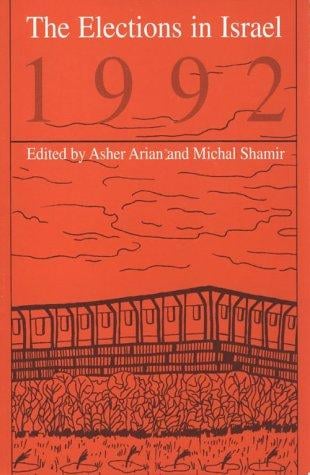 The elections in Israel, 1992