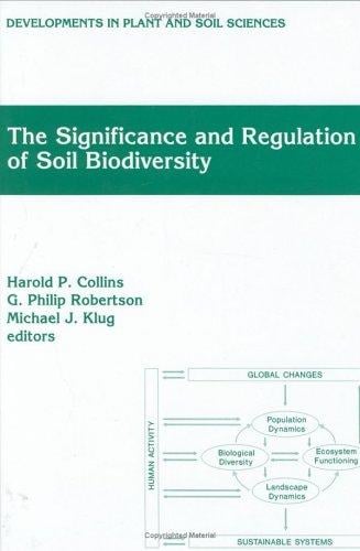 significance and regulation of soil biodiversity: proceedings of the International Symposium on Soil Biodiversity, held at Michigan State University, East Lansing, May 3-6, 1993