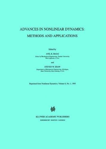 Advances in Nonlinear Dynamics: Methods and Applications