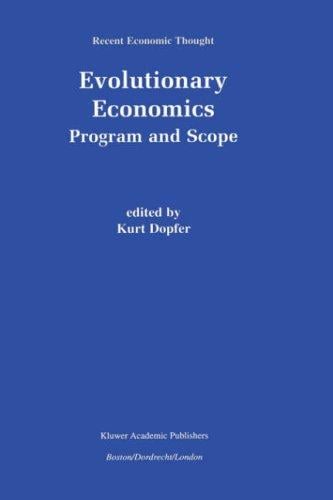 Evolutionary Economics: Program and Scope (Recent Economic Thought, Volume 74) (Recent Economic Thought)