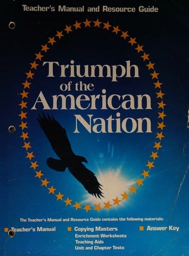 Triumph of the American nation: teacher's manual and resource guide