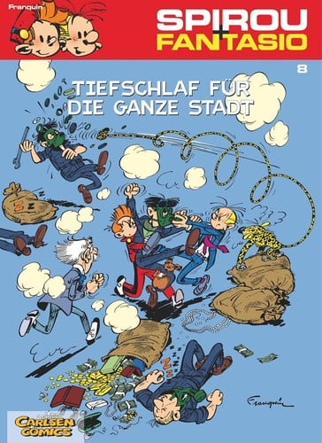 Spirou und Fantasio 08. Tiefschlaf für die ganze Stadt.