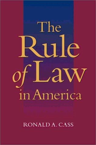 The rule of law in America