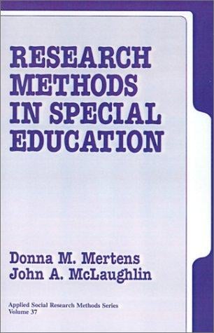Research methods in special education