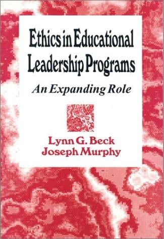 Ethics in educational leadership programs: an expanding role