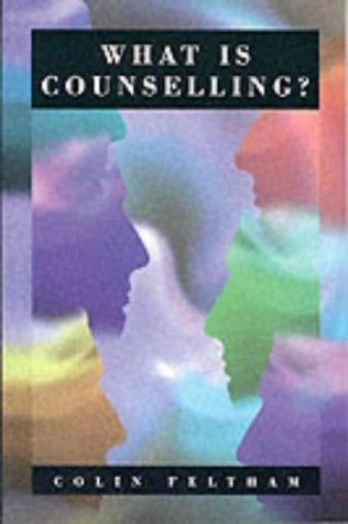 What is counselling?: the promise and problem of the talking therapies