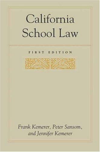 California School Law (Stanford Law & Politics)