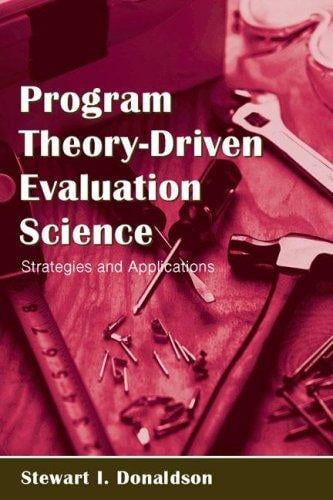 Program Theory-Driven Evaluation Science: Strategies and Applications