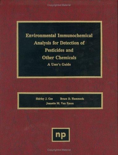 Environmental immunochemical analysis for detection of pesticides and other chemicals: a user's guide