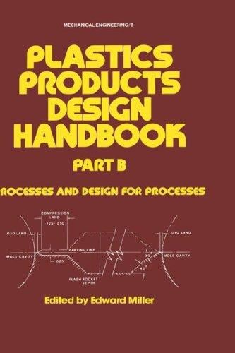 Plastics Products Design Handbook (Mechanical Engineering (Marcell Dekker))