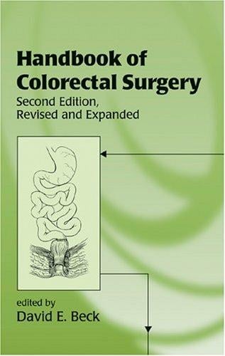 Handbook of colorectal surgery