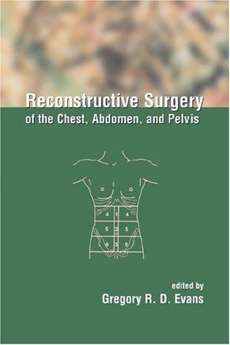 Reconstructive surgery of the chest, abdomen, and pelvis