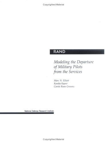 Modeling the Departure of Military Pilots From the Services 2001