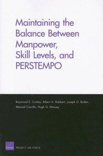 Maintaining the Balance Between Manpower, skill Levels, and PERSTEMPO