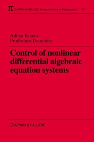 Control of nonlinear differential algebraic equation systems: with applications to chemical processes