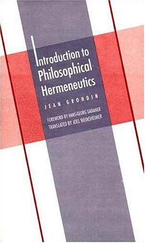 Introduction to philosophical hermeneutics