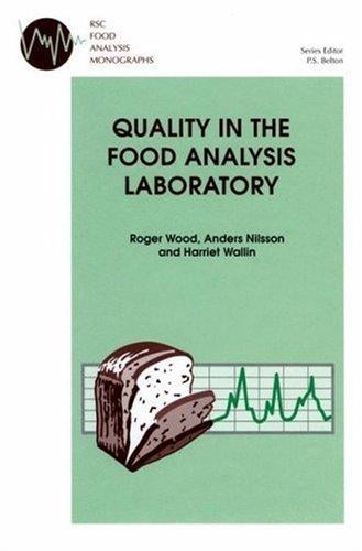 Quality in the food analysis laboratory