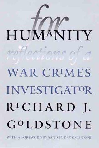 For humanity: reflections of a war crimes investigator