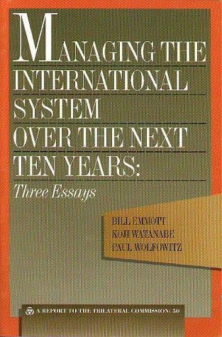 Managing the international system: three essays
