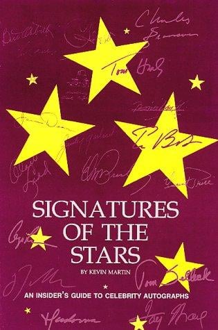 Signatures of the stars: an insider's guide to celebrity autographs