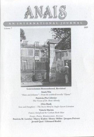 Anais An International Journal: Vol. 7, 1989