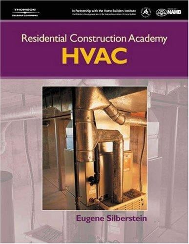 Residential Construction Academy Heating, Ventilation and Air Conditioning (Residential Construction Academy)