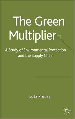 The Green Multiplier: A Study of Environmental Protection and the Supply Chain