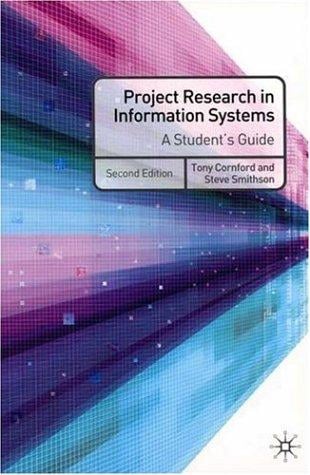 Project Research in Information Systems