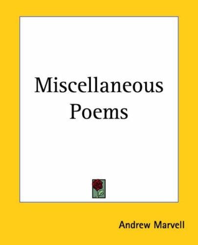 Miscellaneous Poems