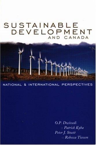 Sustainable development and Canada: national & international perspectives
