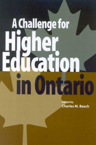 A Challenge for Higher Education in Ontario (John Deutsch Institute)