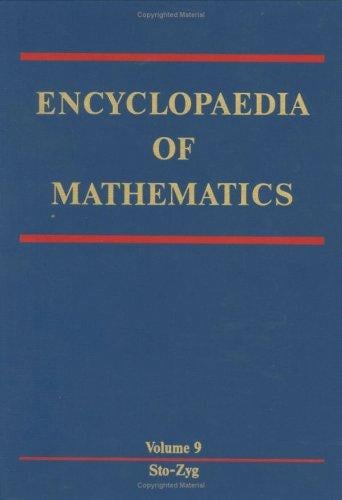 Encyclopaedia of Mathematics (9) (Encyclopaedia of Mathematics)