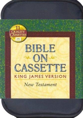 KJV Bible on Cassette - New Testament: 11 Cassettes -  Blue Carrying Case