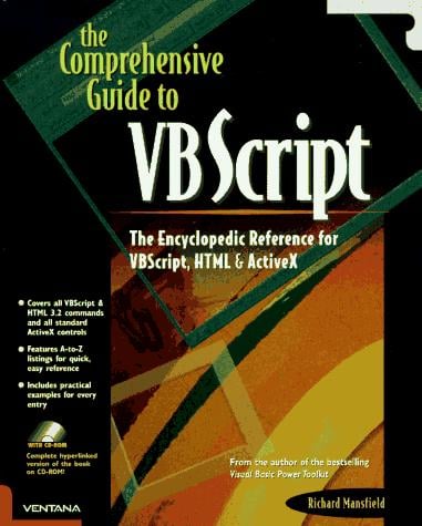 comprehensive guide to VBScript: the encyclopedic reference for VBScript, HTML & ActiveX