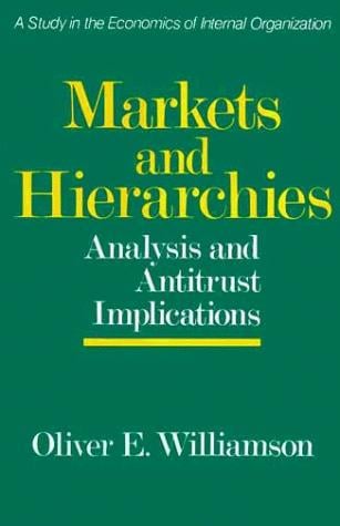 Markets and Hierarchies: Analysis and Antitrust Implications