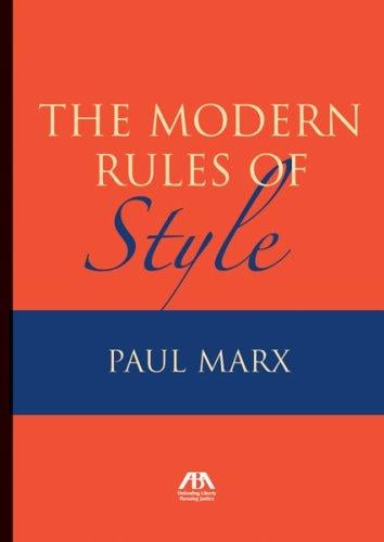 The Modern Rules of Style