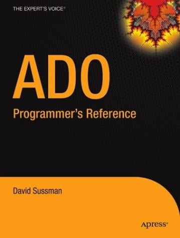 ADO Programmer's Reference