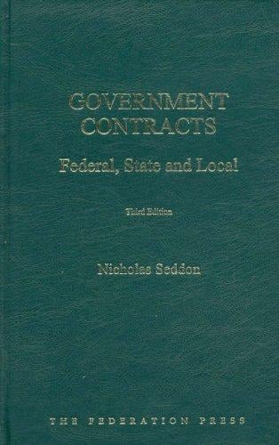 Government contracts: federal, state, and local