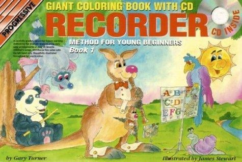 Progressive's Young Beginner Recorder Giant Coloring (Young Beginner Giant Coloring Books)